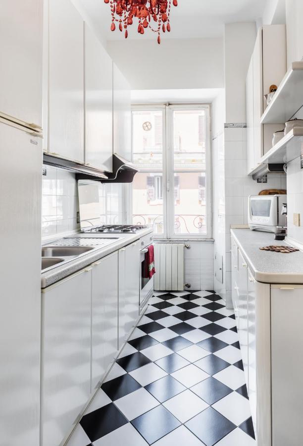 Sunny Flat Near Villa Borghese Rome Luaran gambar